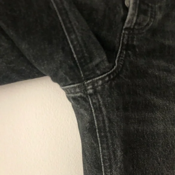 Agolde Low Slung Baggy 30.5” Jeans in Ditch Grey Wash Size 23 Waist Relaxed Fit - Picture 11 of 16